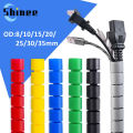 1/1.5/3/5/10 Meter 8/10/15/20/25/30/35mm Line Organizer Pipe Protection Spiral Wrap Winding Cable Wire Protector Cover Tube. 