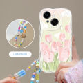 VRQR Elegant Tulip Casing for Tecno Spark Go 1 GO 2025 Phone Phone Case Wave Soft Silicone Candy Bracelet Cover. 