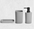 IKEA STORAVAN Polypropylene Plastic 3-piece Bathroom Sets (Soap Dispenser, Toothbrush Holder & Soap Dish) (White). 