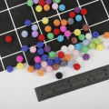 50/100pcs Acrylic Beads Bayberry Beads Round Loose Beads Fit Europe Beads For Jewelry Making. 