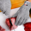 Anti-cut Gloves Safety Cut Proof Stab Resistant Stainless Steel Wire Metal Butcher Cut-Resistant Safety Hiking Gloves Kitchen Tool. 