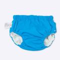 Swim Diaper Waterproof Nappy Pool Cover Snap Cloth Eco-friendly Reusable Diapers - Blue (for14-16KG), as described. 
