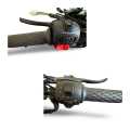 Electric Bike Throttle with Combination Switch Twist Throttle with Three Speed Gear and Reverse Function for Electric Motorcycle and E-bike Speed Controller Accelerator Twist Throttle Speed Handlebar Throttle Electric Scooter Parts. 