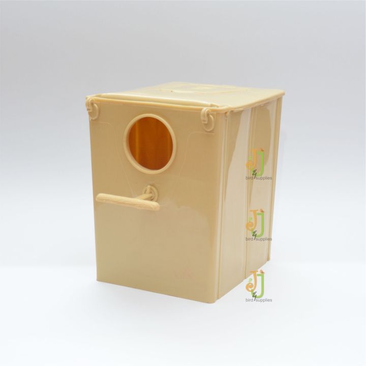 Finches & Budgies Nest box ( made in Pakistan) Plastic Breeding Boxes Best for all breeders and aivary users
