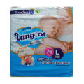 Langoot Baby Diaper Size 4No Large 7-15kg (76-Pcs Pack). 