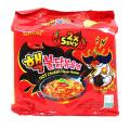 SAMYANG 2x Spicy Ramen 700g - Pack of 5 - Spicy Korean Noodles - Bestseller - Authentic Flavor - Quick and Easy Cooking - Korean Noodles - Instant Noodles - Samyang noodles. 