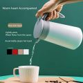 Thermal Coffee Carafe Large Stainless Steel  Carafe - Airpot Insulated Coffee Thermos 800 ml Vacuum Thermos Coffee Vacuum Thermal Pot Flask and Beverage Dispenser with Tea Infuser and Strainer. 