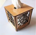 Tissue Box For Home & Office, Laser Cut, Tissue Roll. 