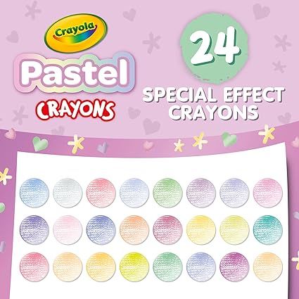 Crayola%20Crayons,%20Pastel,%20Pack%20Of%2012%20Crayons%20-%20Image%202