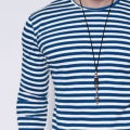 Men Shirt Long Sleeve O Neck Autumn Top. 