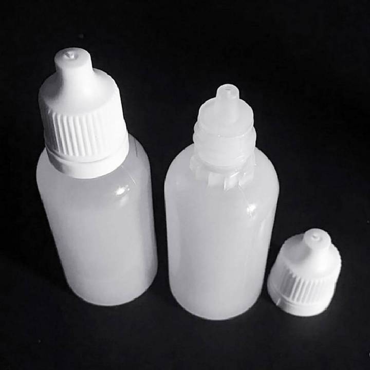 20ml Mini Empty Plastic Squeezable Liquid Dropper Eye Drops Refillable Bottle