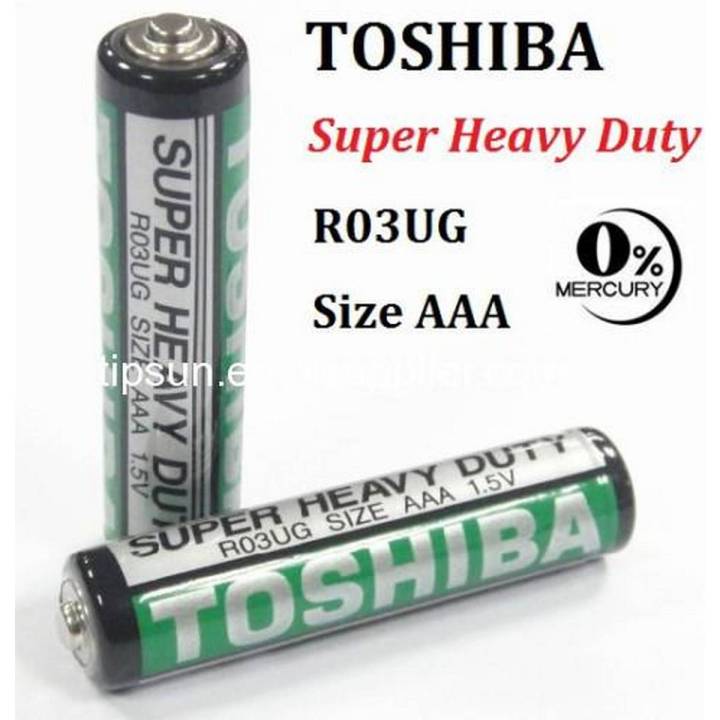 AAA battery Toshiba, Pencil cell, Remote cell 1.5V pack of 4