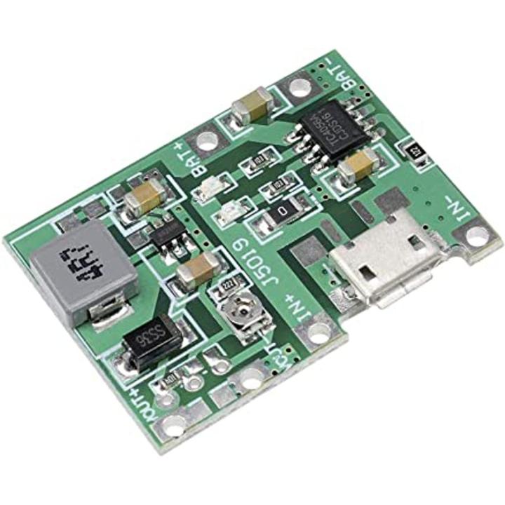 J5019 3.7V 9V 5V 2A Adjustable Step Up 18650 Lithium Battery Charging Discharge Boost Converter