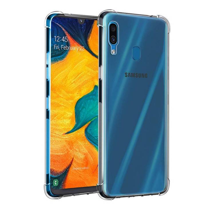 Samsung Galaxy A20 Transparent Back Cover