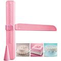 Height Adjustable Cake Scraper / Smoother. 