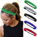 Sparkly Glitter Elastic Headbands Non-Slip Thin Stretch Running Yoga Sport Headband Girls Stretchy Shiny Headbands Gifts YINGRAN. 