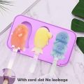 Shape Mold kitchen Silicone Popsicle Moulds, Reusable Ice Cream Moulds with Stick and Lid for Kids, Adults / Silicone Ice Creams Mould with Sticks (Mix/Random Designs/Color). 