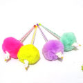 Rainbow Unicorn pom pom gel Pen For Kids. 