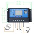 Solar Charge Controller PWM Dc 12v/24v 10A/20A Solar Battery Charger | The Hope Store. 