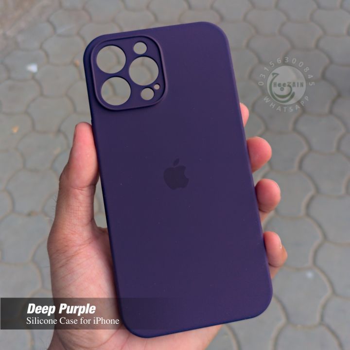 iPhone%2012%20Pro%20Max%20Deep%20Purple%20Silicone%20Case%20-%20Image%202
