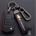 Leather Car Key Case Cover For Buick Chevrolet Covoz Cruze Aveo Trax Opel Vauxhall Mokka Encore Astra Corsa Meriva Zafira Fob. 