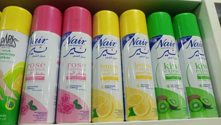 Nair Hair Remover Spray 200ml – Quick & Easy Unwanted Hair Removal ...