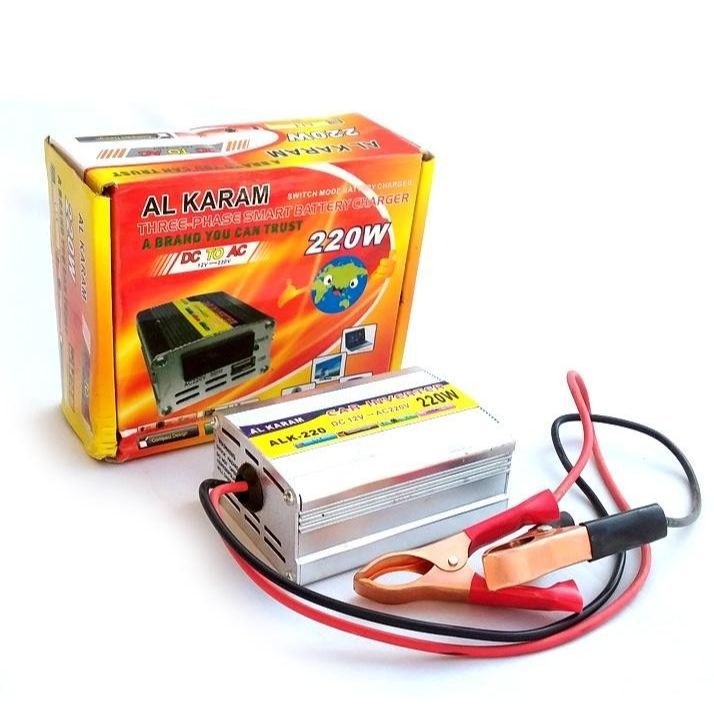 220watt Mini Inverter DC 12V TO 220V AC + USB