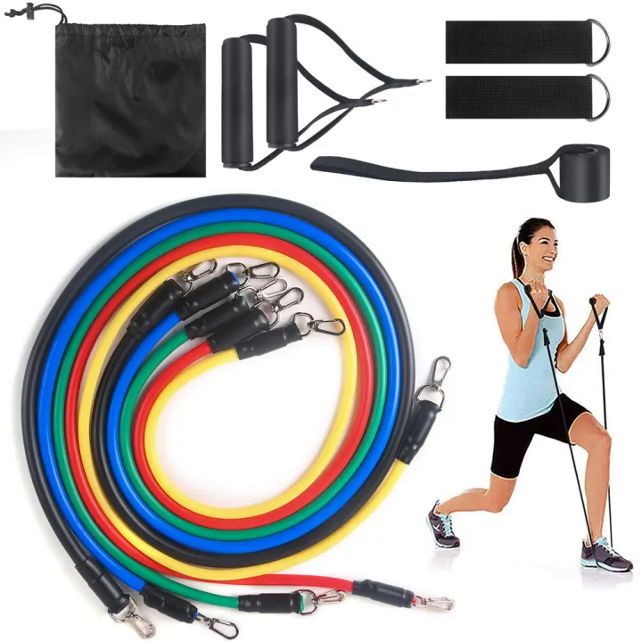 Portable%20Resistance%20Bands%20With%20Handles,%20Resistance%20Tubes%20&%20Workout%20Bands%20Exercise%20Band%20Elastic%20Pull%20Rope%20Body%20Fitness%20Band%20set%20Gym%20Yoga%20Fitness%20Elastic%20Training%20Bands%20Pilates%20Crossfit%20Fitness%20Equipment%2011%20Pcs%20Set%20-%20Image%203