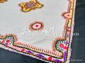 Design-1 White Hand Embroidered Chadar For womens. 