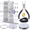 Jewelry Findings Set Jewelry Making Kit Jewelry Findings Starter Kit Jewelry Beading Making And Repair Tools Kit Pliers galactic Beads Wire Starter Tool. 