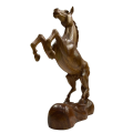 Fancy Wooden Horse, Beautiful Wooden Horse Sculpture, Wooden Horse, Handmade Wooden Horse, Wooden Standing Horse, Horse, Wooden Horse Home Decor.. 