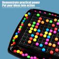 120 PCs Rainbow Ball Competitive Puzzle Game For Kids. 