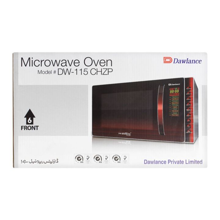 Dawlance Microwave DW 115 CHZP 25 Liters Convection/ Baking Series