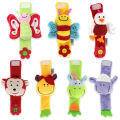 Baby Wrist Rattle Toy – Soft Animal Wristband for Infants 0-12 Months, Sensory Development & Early Learning, Newborn Rattle Bracelet Baby Toy. 