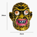 Horror Zombine Mask Cosplay Plastic Moveable Eyes Masks - Cosplay Mask with Gift. 
