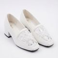 Multicolour Ladies Shoes - Shoes For Women - Block Heel Shoes - Sequin Shoes - Beaded shoes - Party Wear Shoes - Formal Shoes for Girls - Low Heel Shoes - Lofers For Women. 