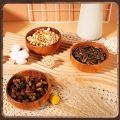 Techmanistan Multipurposed Wooden Bowl, Round Wood Salad Bowl, Soup Serving Bowl. 