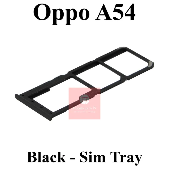 Oppo%20A54%20SIM%20Tray%20Sim%20Jacket%20Sim%20Slot%20Sim%20Door%20For%20Oppo%20A54%20-%20Black%20-%20Image%202
