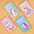 Cute MINI Unicorn Notebook Diary Book With Lined Paper For Kids Girls paper size A7. 