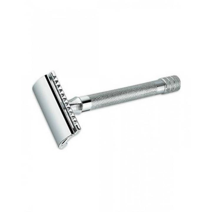 Double Edge Heavy Duty Safety Razor - Silver