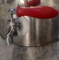 Insulated Double Wall Water Cooler With Lid Stainless Steel 15 Liters. 