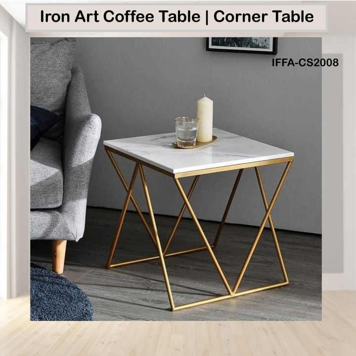 Iron Art Coffee Table | Corner Table
