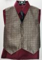Little's Mart Kids 5pcs Formal Suit Wedding Party Wear pant  coat brown. 