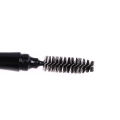 Dual Ended Angled Eyebrow Brush and Spoolie Brush Eyelash Brushes with Cover. 
