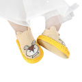 Baby Floor Sock Lovely Creative Pure Color Infant Shoes for Winter. 