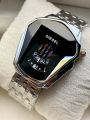 Diesel Watch, New model diesel watch, NEW LOOK CUT GLASS SHAPE CHAIN WATCH. 