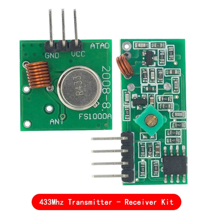 433Mhz RF transmitter and receiver Module link kit For arduino