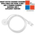 Smart Watch Charger Fast Charging Stand Dock Cable for Fosil Q Gen 1 Gen 2 Founder/Wander/Marshal Gen 3 Explorist/Venture. 