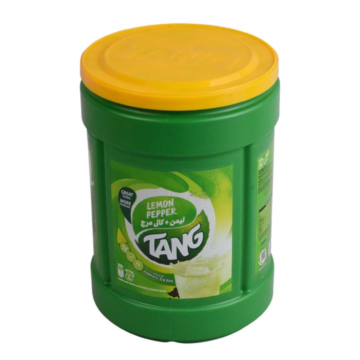 Tang Lemon pepper drink powder jar | 750g | Imported | In best & original quality| Source of vitamin C ,D & Zinc