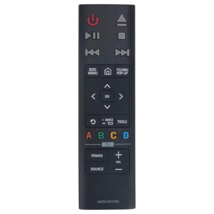 1 Piece for Replacement Parts Remote Control Replacement for Samsung- 4K Ultra HD Blu-Ray Player UBD-K8500 UBD-K8500/ZA UBDK8500